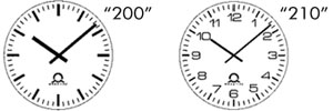 ECO Analogue Clock Face Styles